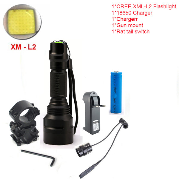 Tactical Hunting light With Universal Mount - Elliott's Outdoor Store